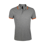 SOL'S Pasadena Tipped Cotton Piqué Polo Shirt