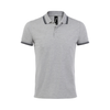SOL'S Pasadena Tipped Cotton Piqué Polo Shirt