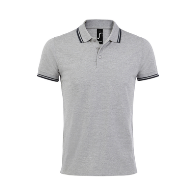 SOL'S Pasadena Tipped Cotton Piqué Polo Shirt