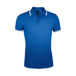 SOL'S Pasadena Tipped Cotton Piqué Polo Shirt