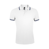 SOL'S Pasadena Tipped Cotton Piqué Polo Shirt