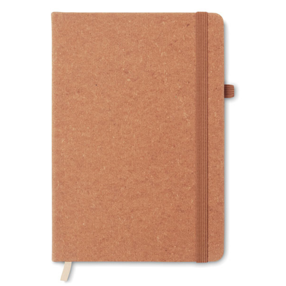 Branded A5 recycled notebook 80 lined
