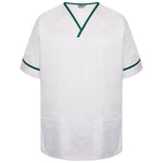 Behrens Contrast Trim Smart Scrub Top
