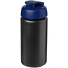 Branded Baseline® Plus grip 500 ml flip lid sport bottle