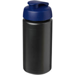 Branded Baseline® Plus grip 500 ml flip lid sport bottle