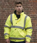 Warrior Memphis Hi-Vis Bomber Jacket