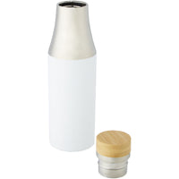 Hulan 540 ml copper vacuum insulated stainless steel bottle with bamboo lid