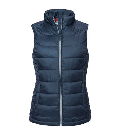 Russell Ladies Nano Padded Bodywarmer French Navy