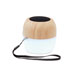 5.0 wireless bamboo speaker with Lights