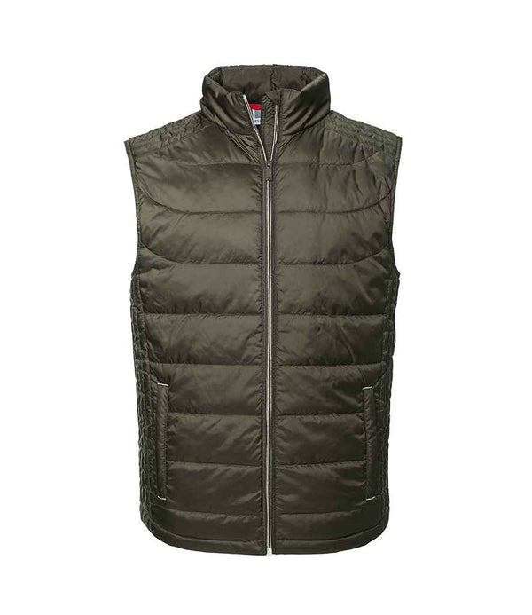 Russell Nano Padded Bodywarmer Dark Olive