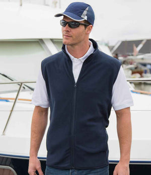 Result Core Micro Fleece Gilet Navy