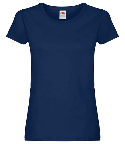 Fruit of the Loom Lady Fit Original T-Shirt Navy