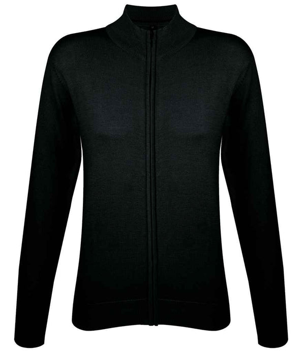 Branded SOL'S Ladies Gordon Full Zip Cotton Acrylic Cardigan