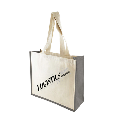 Kongoni Jute & Canvas Bag