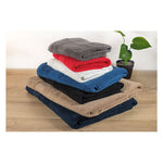 Towel organic cotton 100x50cm Red