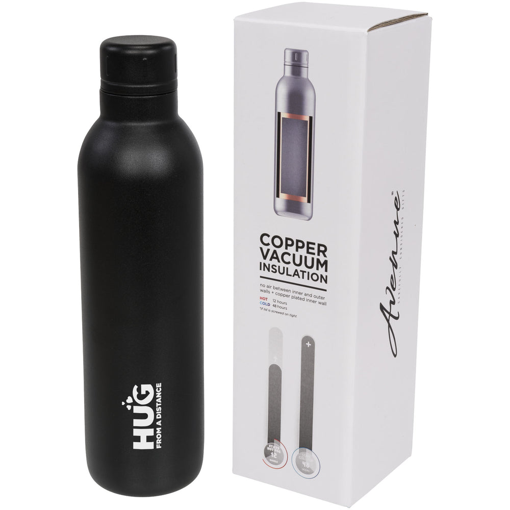 Branded Thor 510 ml copper vacuum insulated water bottle