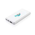 Branded Ultra fast 10.000 mAh powerbank with PD