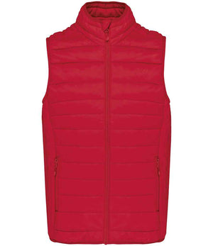 Kariban Lightweight Padded Bodywarmer Red