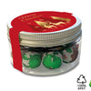 Festive Pot of Chocolate Baubles