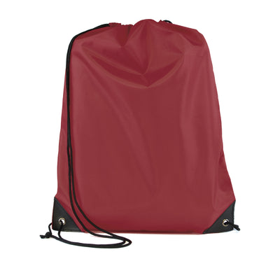 Pegasus Plus Drawstring Bags Burgundy