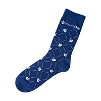 Custom Logo Socks - Jacquard Knitted Cotton