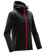 Stormtech Orbiter Hooded Soft Shell Jacket Black/Bright Red