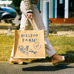 Branded Aura Jute Bag