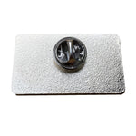 Express Printed Duo Pin Badge - Rectangle 37mm x 22mm