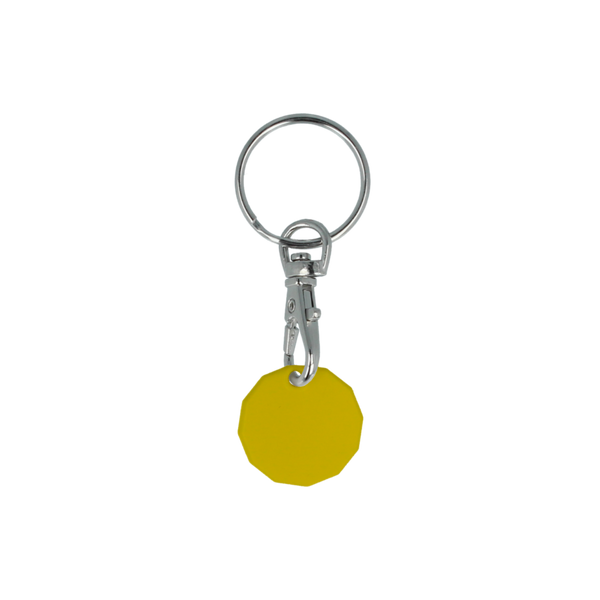 Recycled Trolley Coin Keyring