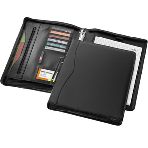 Branded Ebony A4 briefcase portfolio