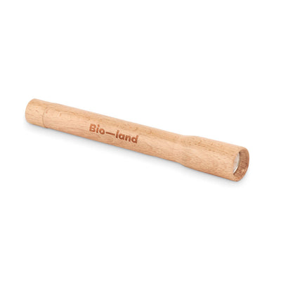 Branded Wooden torch with COB light