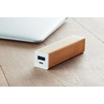 Branded Power bank bamboo 2200 mAh