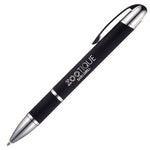 STRATOS metal ballpoint Soft-Feel pen with engraving to the barrel