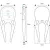 Quatro golf divot repair tool