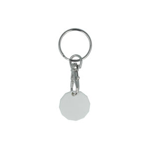 Recycled Trolley Coin Keyring