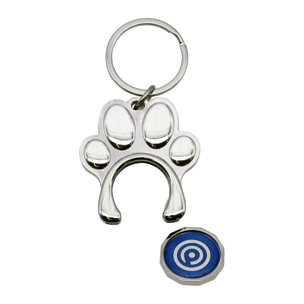 Branded Paw Shaped Trolley Coin Holder (UK Stock)