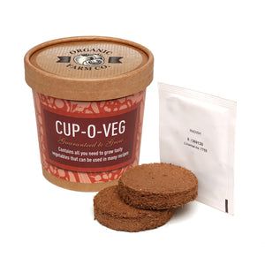 Seed Pot Cup'o Cardboard Pot Radish