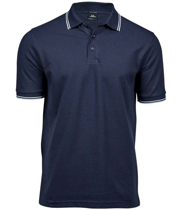 Tee Jays Luxury Stretch Tipped Polo Shirt