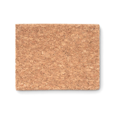 Cork sticky note memo pad