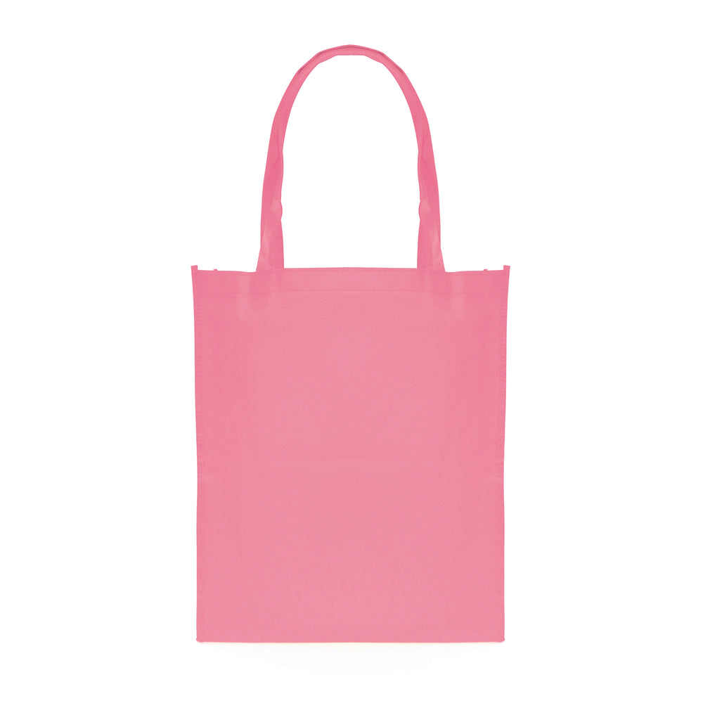 Branded Eco Friendly non woven PP long handled shopper with gusset
