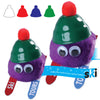 Logobugs Wearing Hats Skier