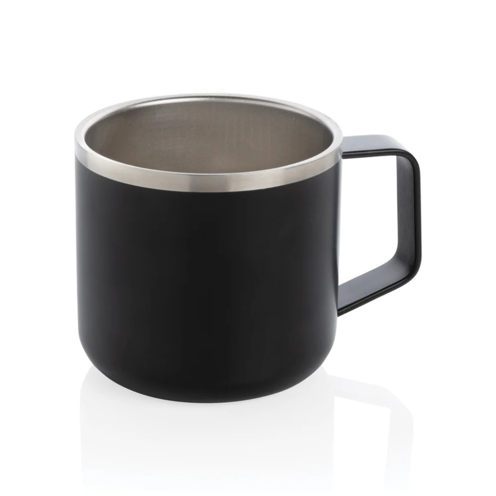 Branded Stainless steel camp mug