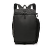 'Recycled 2-in-1 Duffle Backpack' BLACK Recycled Rucksack / Duffel Bag