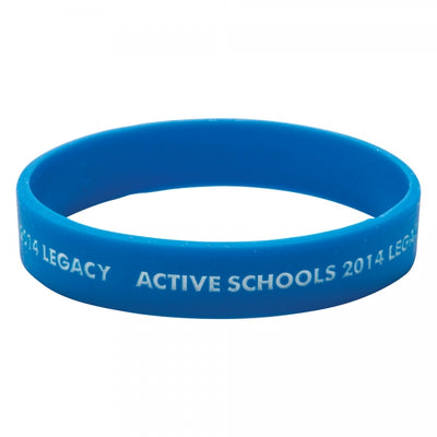 Branded Silicone Wristband (Child: Recessed & Infilled Design)