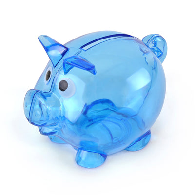 Piglet Bank Mini Single Slot Translucent piggy bank