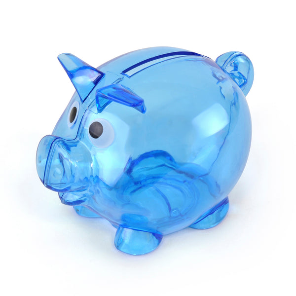 Piglet Bank Mini Single Slot Translucent piggy bank