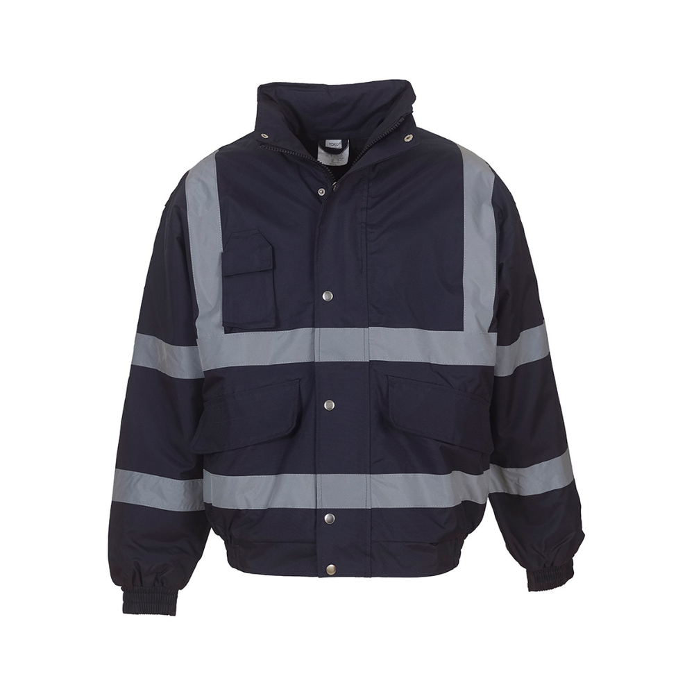 Yoko Hi-Vis Classic Bomber Jacket