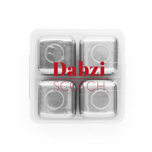 GLACIER. Set of reusable stainless steel ice cubes