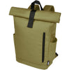 Branded Byron 15.6" GRS RPET roll-top backpack 18L