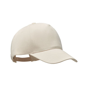 Organic cotton baseball cap Beige